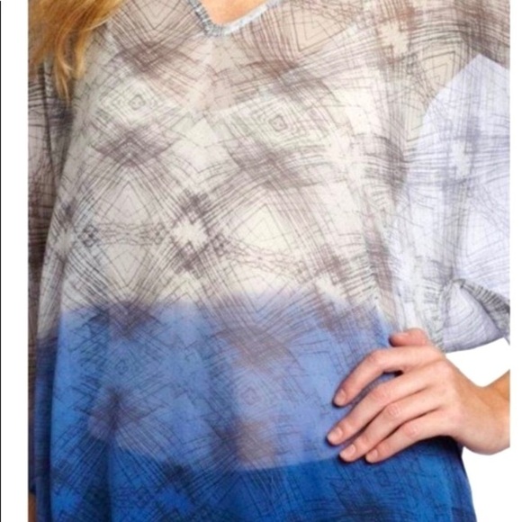 Gypsy 05 Gorgeous Silk Tie Dye Tunic Top, Swim Cover! Versatile & Sexy! … - Picture 4 of 13